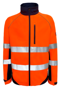 Men's high vis softshell jacket