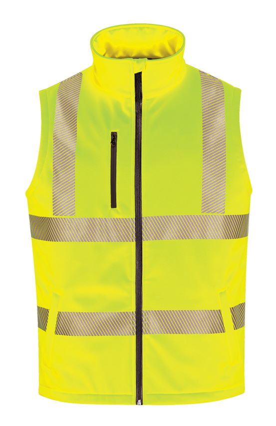 Hi Vis Reflective Security Warm Polar Fleece Vests/Waistcoat