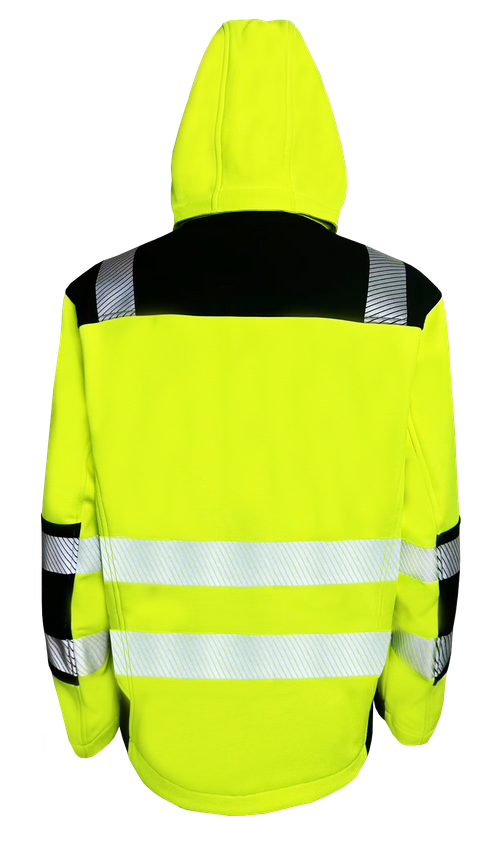 Men's high vis softshell jacket