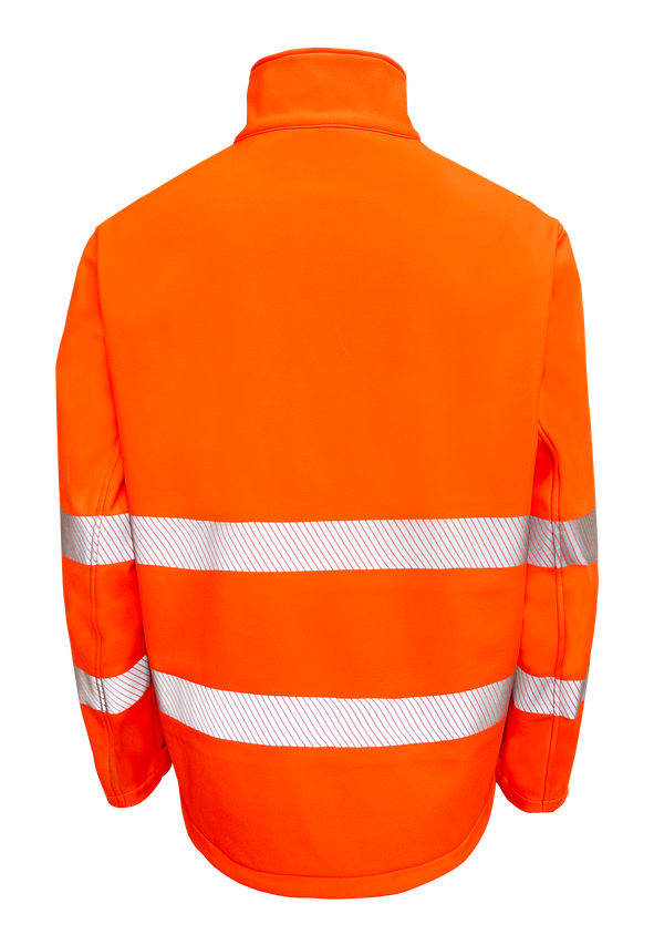 Men's high vis softshell jacket