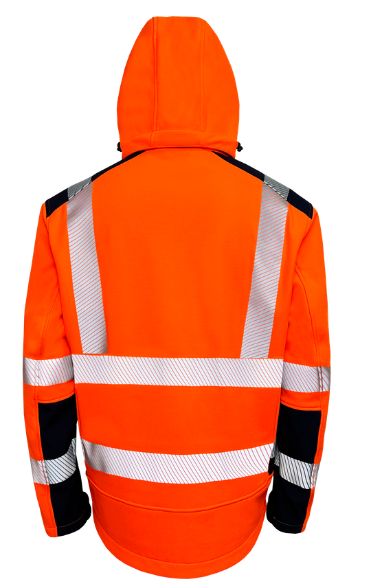 Men's high vis softshell jacket