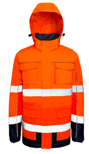 Men's high vis parka