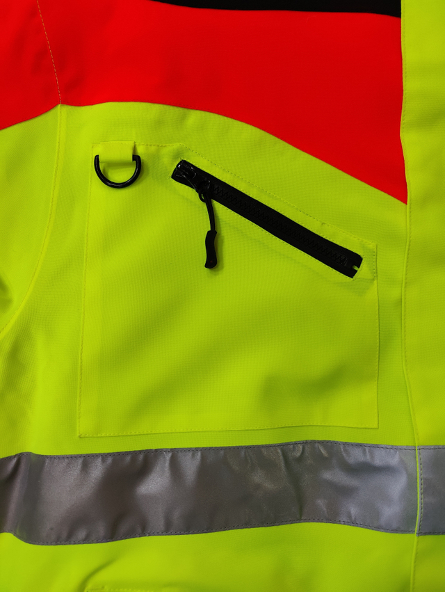Factory Custom Wholesale Waterproof Breathable Hi Vis Traffic Reflective Safety Pilot Jacket