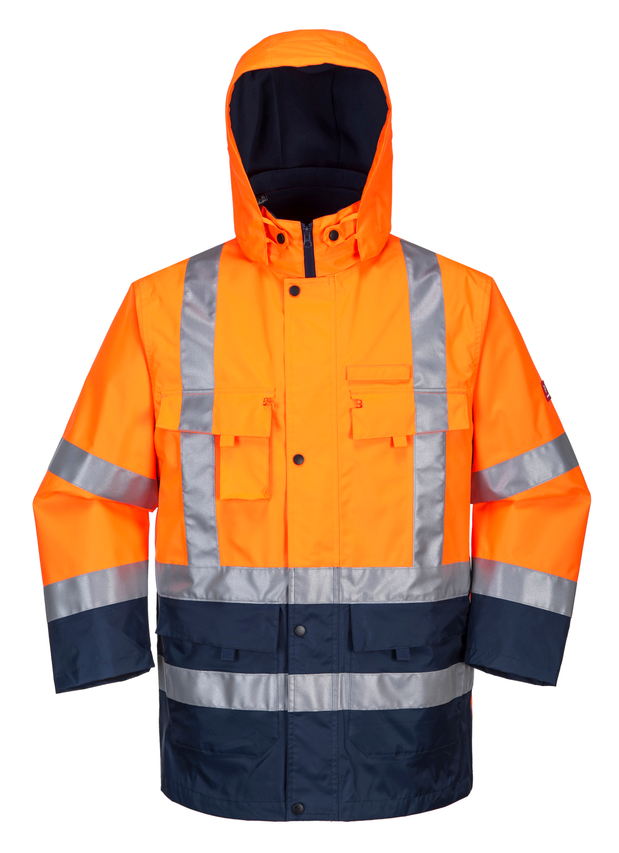 Thickened Safety Jacket High Visibility Reflective Compliance High Quality Winter Custom Durable Waterproof Reflective Jacket
