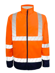 Men's high vis softshell jacket