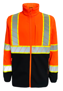 Men's high vis softshell jacket