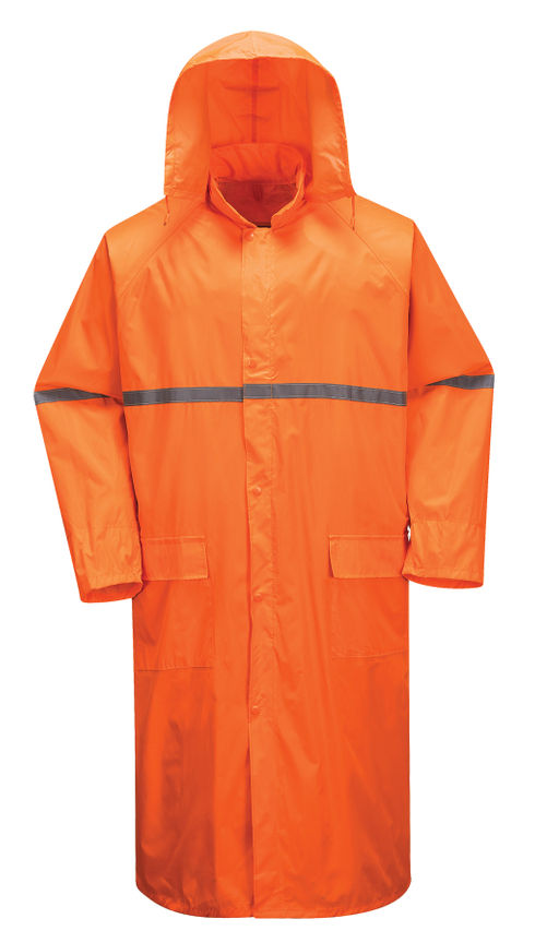 Manufacturer Customized Outdoor Reflective Safety Raincoat Waterproof Raincoat