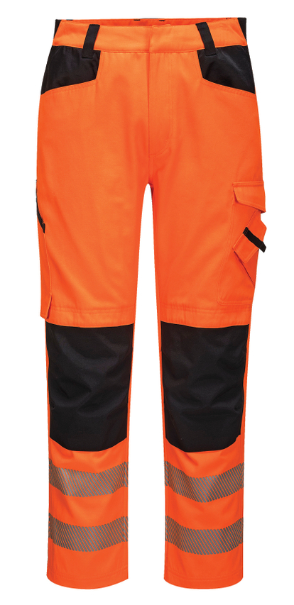 High Visibility Custom Construction Cotton Workwear Safety Reflective Pant