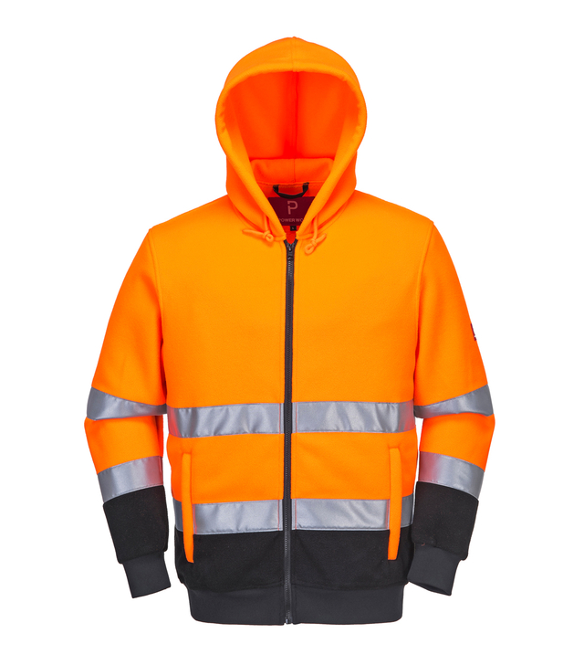 High Quality Safety Working Jacket Reflective Men Jacket in Winter Wholesale Polyester Safety Fleece Jacket