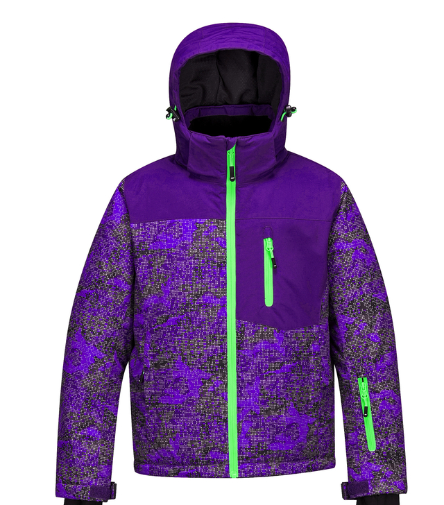 Outdoor Thick Waterproof Windproof Ski Suit for Boys and Girls