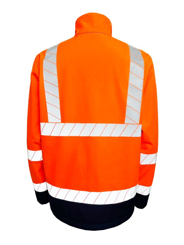 Men's high vis softshell jacket