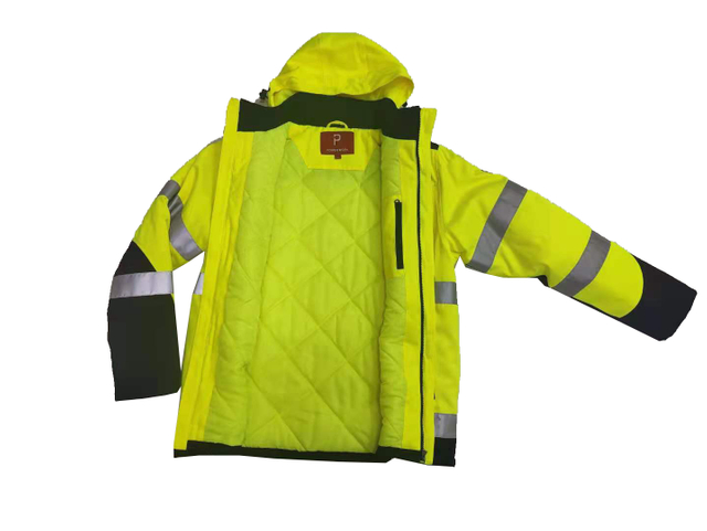Waterproof Oxford Bomber Reflective Safety Clothing Hi Vis Workwear