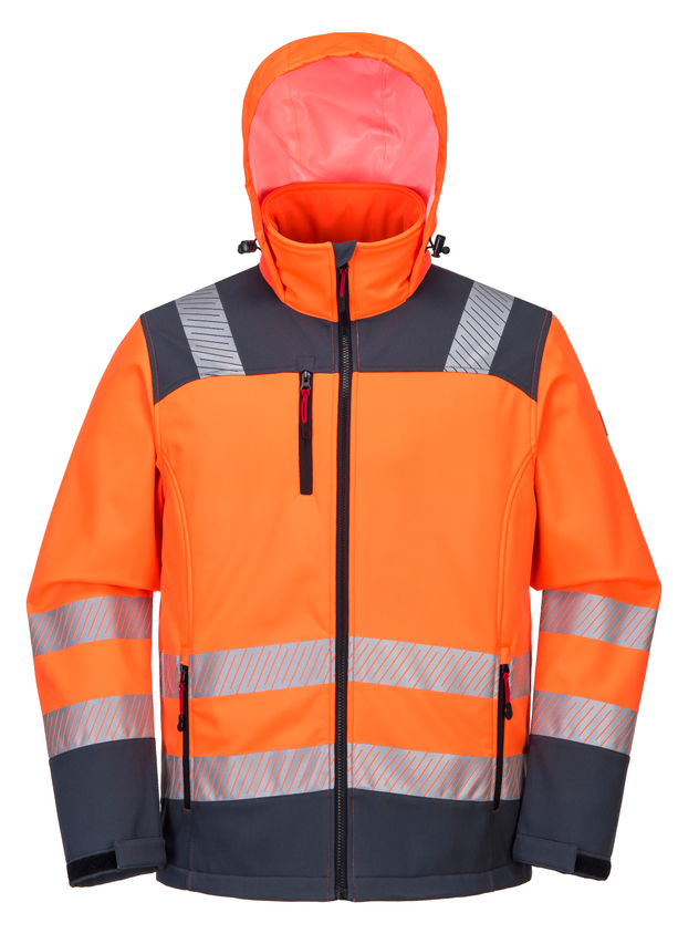 Cycling Safety Reflective Jacket Softshell Jacket Brand Spandex / Polyester Shell Safari Jacket Regular Clothing