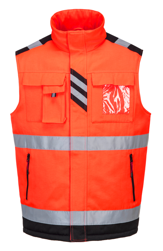 Polyester Safety Motorcycle Mens Luminous Heavy Duty Fluorescent Cycling Reflective Vest