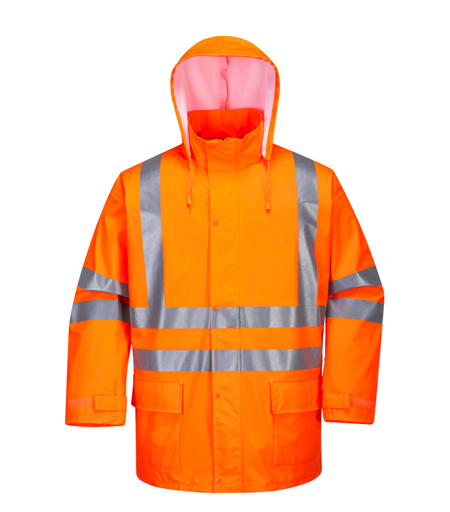 Hot Sale High Visibility Raincoat Construction Reflective Safety Hi Vis Work Jacket