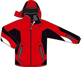 Custom Mens Mountain Ski Hiking Jacket with Hoody Water Repellentwinter Clothing Ski & Snow Wear OEM Service Custom