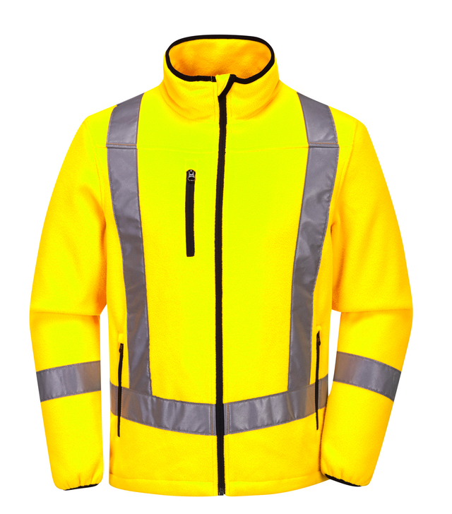 China Cheap Low Price Custom Waterproof Warm Safety Reflective Fleece Jacket for Men