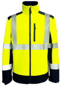 Men's high vis softshell jacket