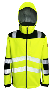 Men's high vis softshell jacket