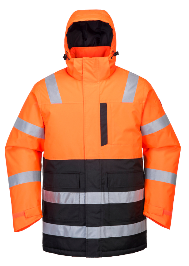 Thinsulate Parka Breathable Waterproof Hooded: 2-Tone Lime