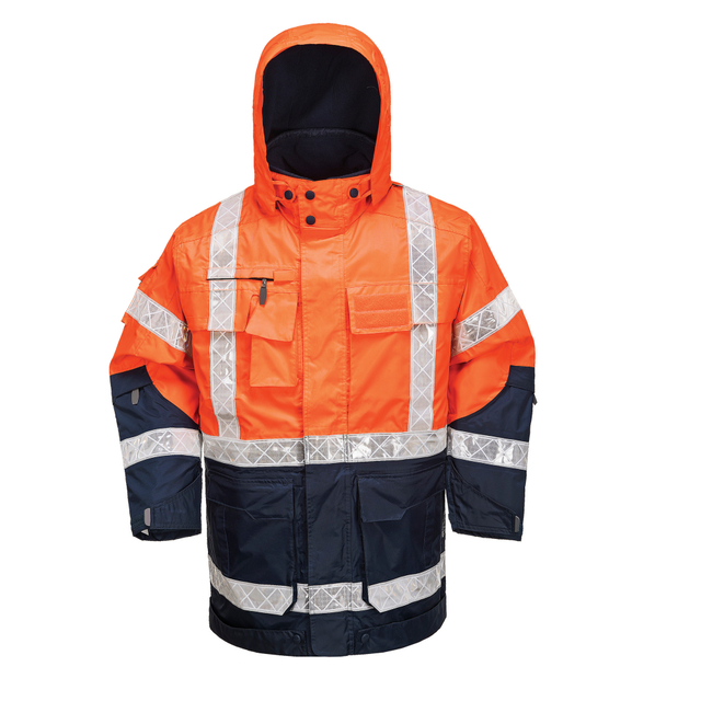 High Visibility Warm Safety Reflective Workwear Jacket