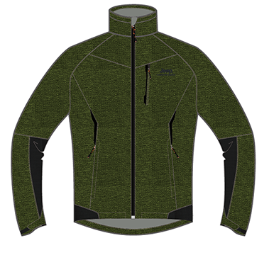 Softshell Golf Jacket with Breath Ability and Light Weight with Polar Fleece Lining
