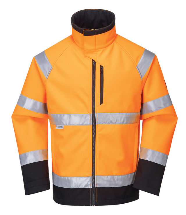 Waterproof Lightweight Softshell Hi Vis Jackets