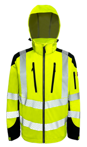 Men's high vis softshell jacket