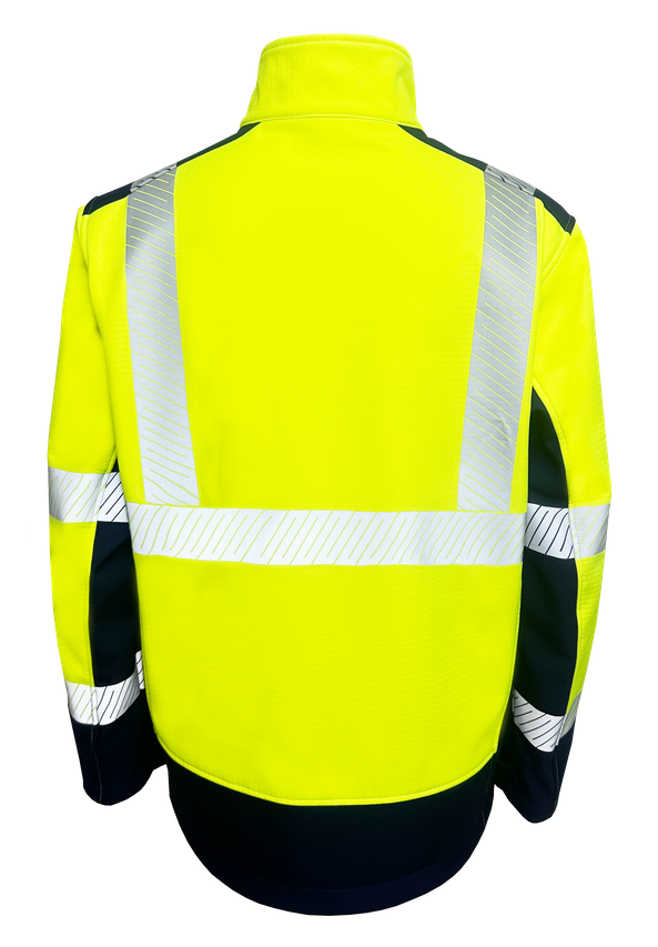 Men's high vis softshell jacket