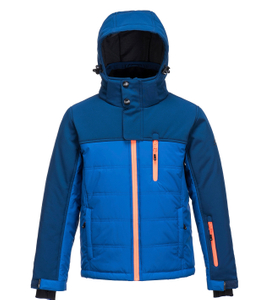 Wholesale Custom Snug Skiwear Waterproof Kids Winter Padded Rib Snow Suit