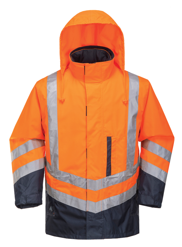 Workwear Patch Traffic Road Work Wear Jacket Construction Security High Visibility Reflective Safety Sweatshirts Hoodie