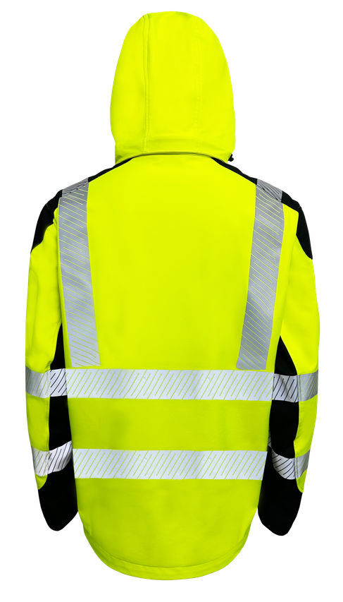 Men's high vis softshell jacket
