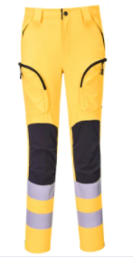 High Visibility Reflective Apparel Work Pants with Reflective Tape
