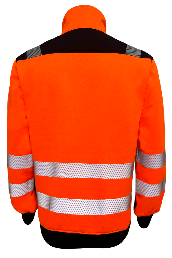 Men's high vis fleece jacket
