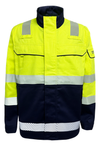 Men's 2 tone workwear FR jacket