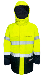 Men's high vis FR parka