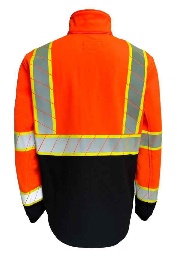 Men's high vis softshell jacket