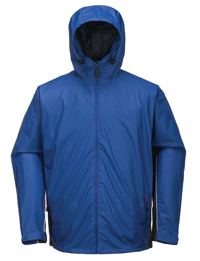 China Polyurethane Waterproof Mens Work Safety Rain Coat