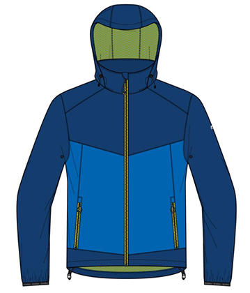 Polyester 100% Waterproof Raincoat Hooded Rainwear Rain Suit for Man