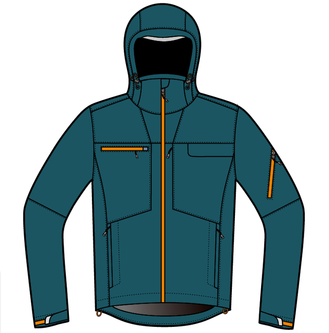 Wholesale Winter Outdoor Long Warm Windbreaker Oversized Down Waterproof Jacket