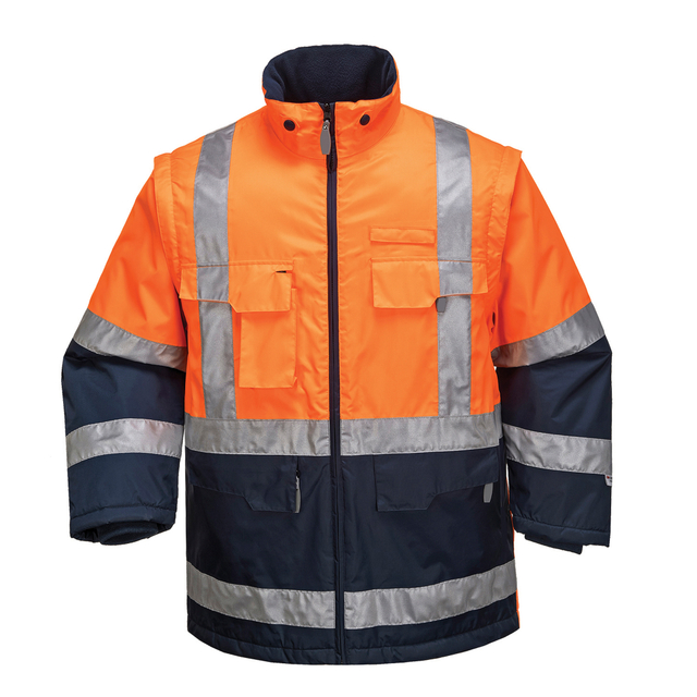 Factory Supply Custom Industrial Reflective Safety Construction Clothing Hi Vis Workwear