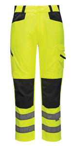 High Visibility Custom Construction Cotton Workwear Safety Reflective Pant