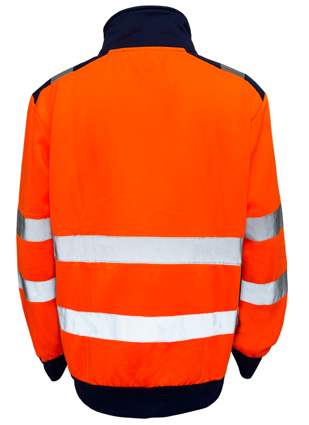 Men's high vis fleece jacket
