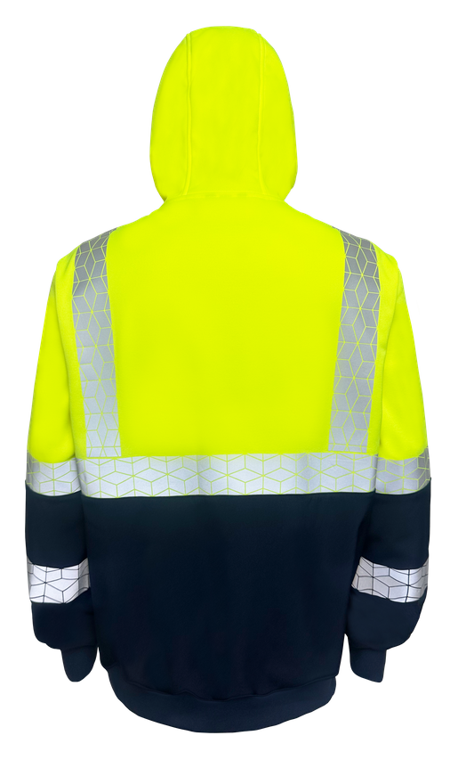 Men's high vis sweatshirt hoody