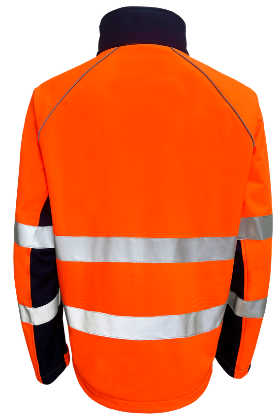 Men's high vis softshell jacket