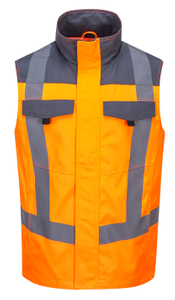Custom High Visibility Outdoor Workwear Hi Vis Security Vest Reflective