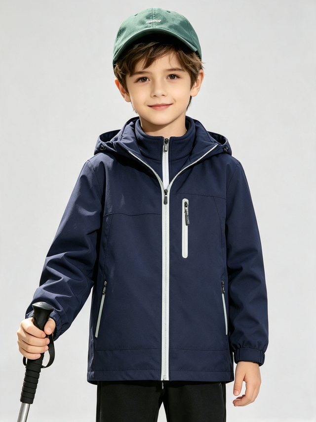 Kid's waterproof jacket