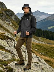 Men's waterproof jacket/ 3-in-1 outdoor jacket