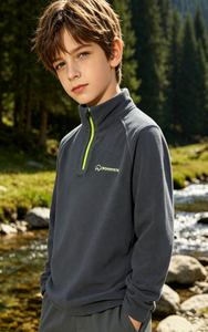 Kid's outdoor fleece jacket