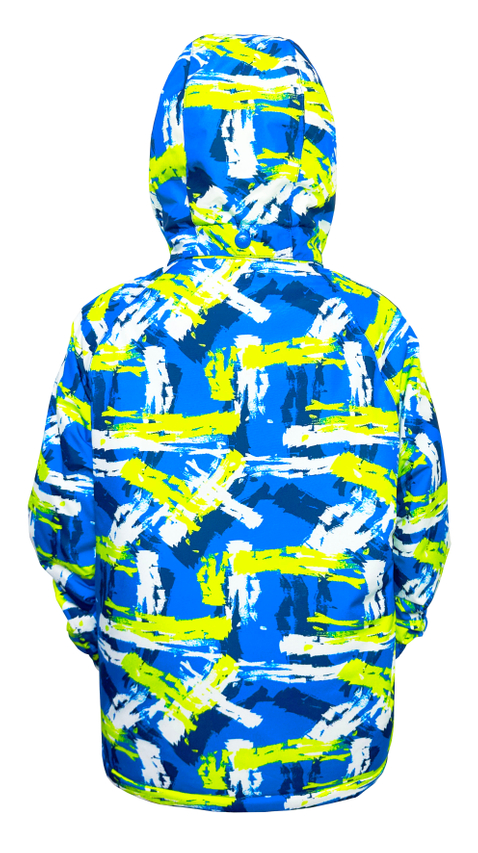 kid's outdoor print jacket